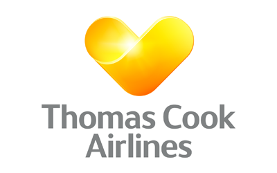 Das Logo der Thomas Cook Airlines