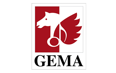 Das Logo der GEMA (Gesellschaft für musikalische Aufführungs- und mechanische Vervielfältigungsrechte)