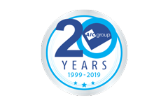 AIC Group Seal - 20 years AIC Group 1999-2019